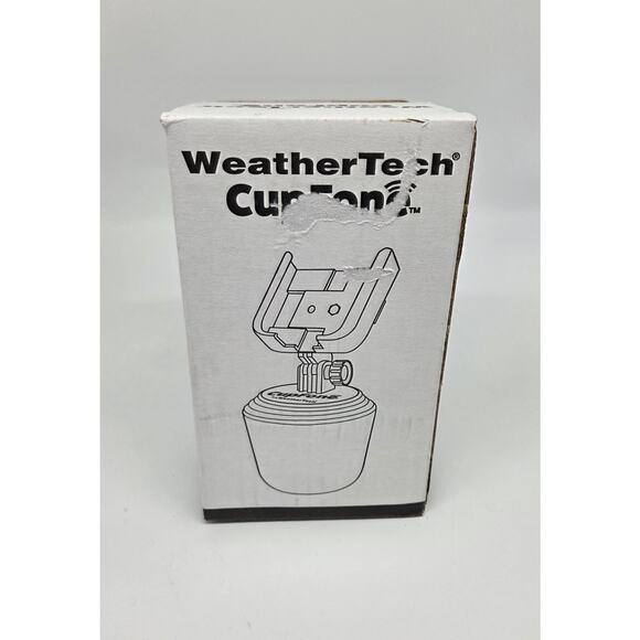NIB WeatherTech CupFone Universal Adjustable Cup Holder Car Mount - 8ACF1, Black - Picture 3 of 3